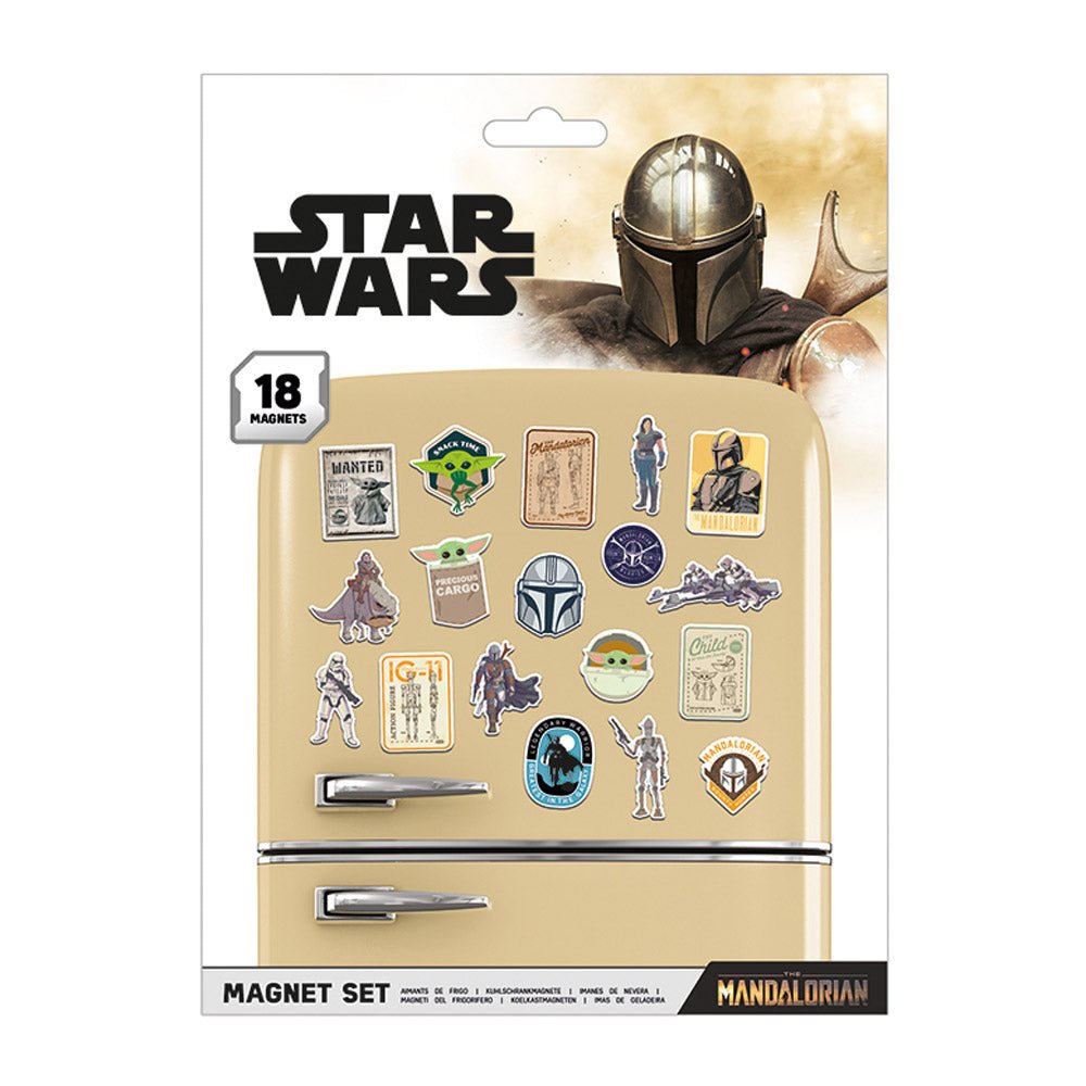 THE MANDALORIAN スターウォーズ - Bounty Hunter18個セット / マグネット - PGS